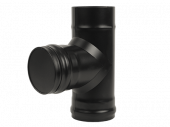 Тройник BLACK (AISI 430/0,8мм) 90*