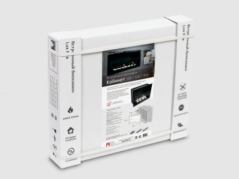 Встроенный биокамин Lux Fire Фронтальный 640 S
