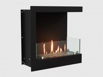 Встроенный биокамин Lux Fire Угловой 490 S (правый угол)
