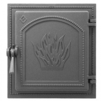 Дверка ВЕЗУВИЙ каминная 271 (не крашенная)
