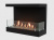 Встроенный биокамин Lux Fire Фронтальный 640 S Встроенный биокамин Lux Fire Фронтальный 640 S
